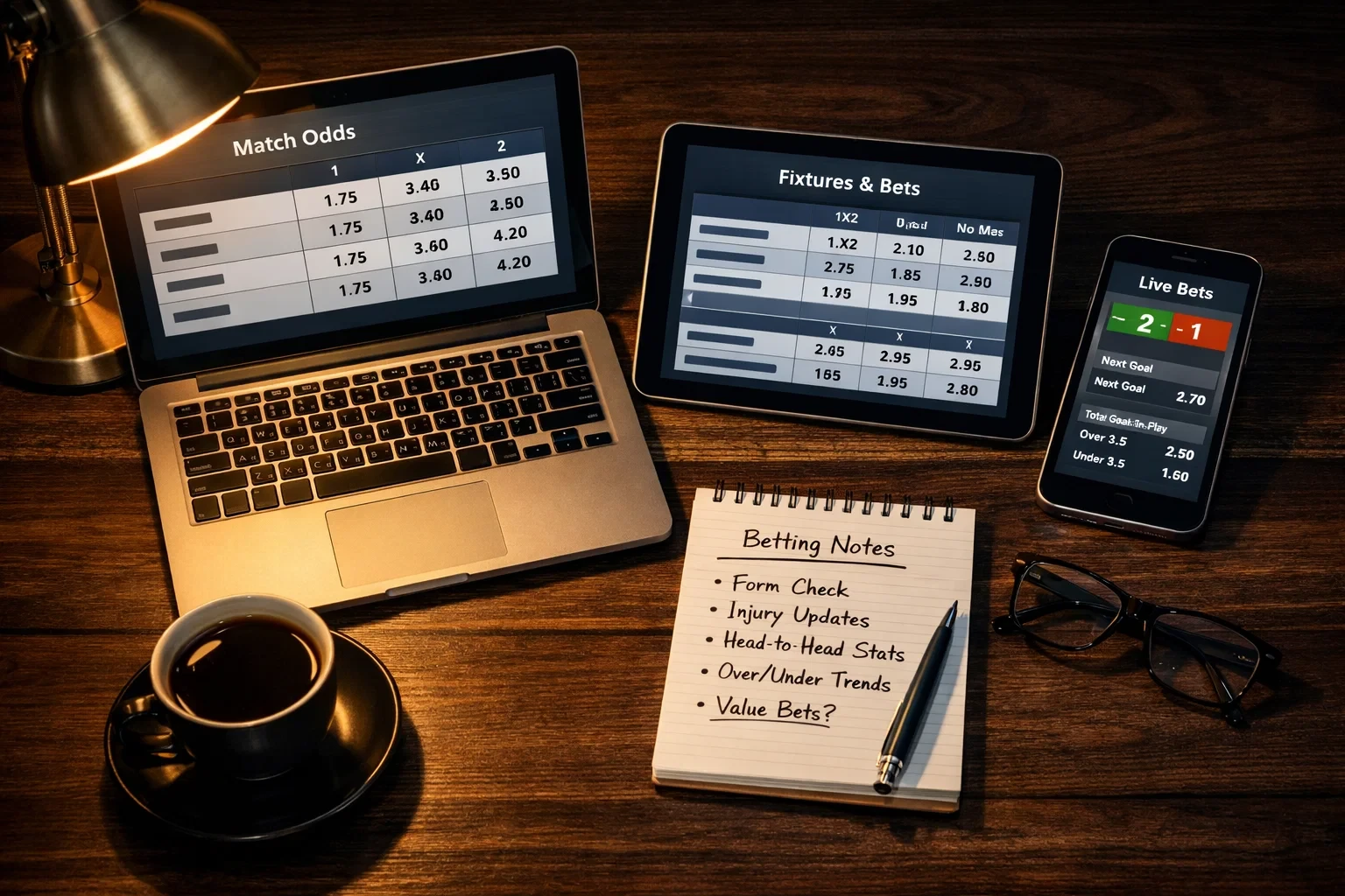 Forskellige betting-markeder for Superliga kampe