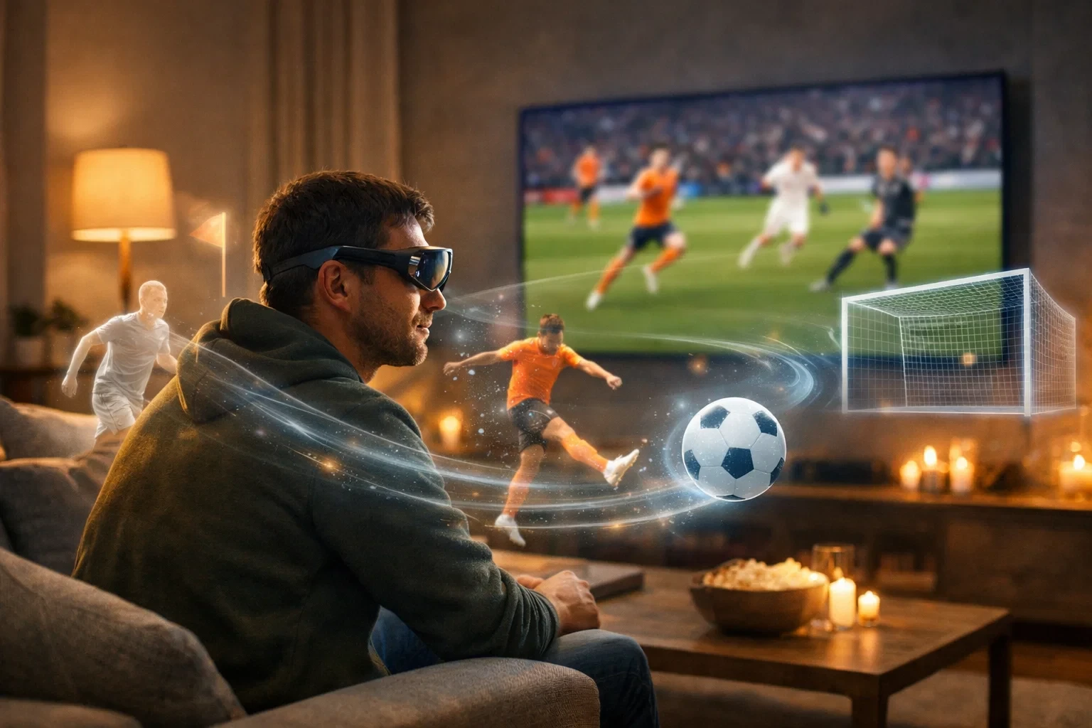 Moderne fodbold seeroplevelse med streaming og teknologi